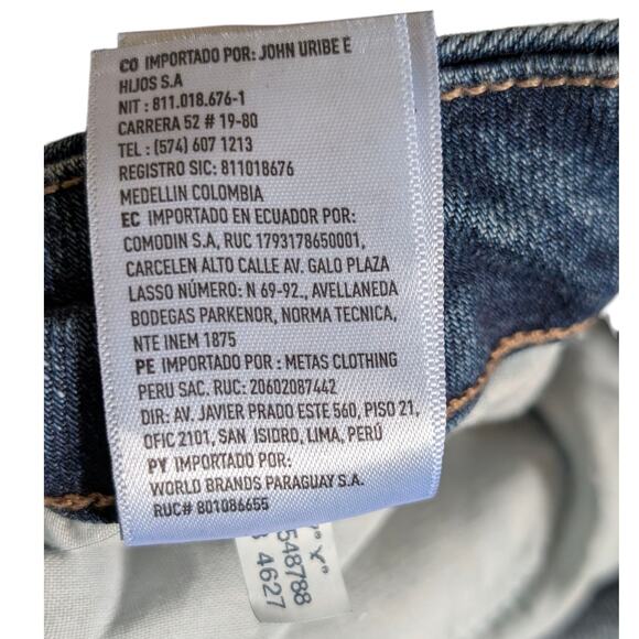 Women's American Eagle Medium Wash Curvy Mom Jeans 20L - Picture 11 of 12